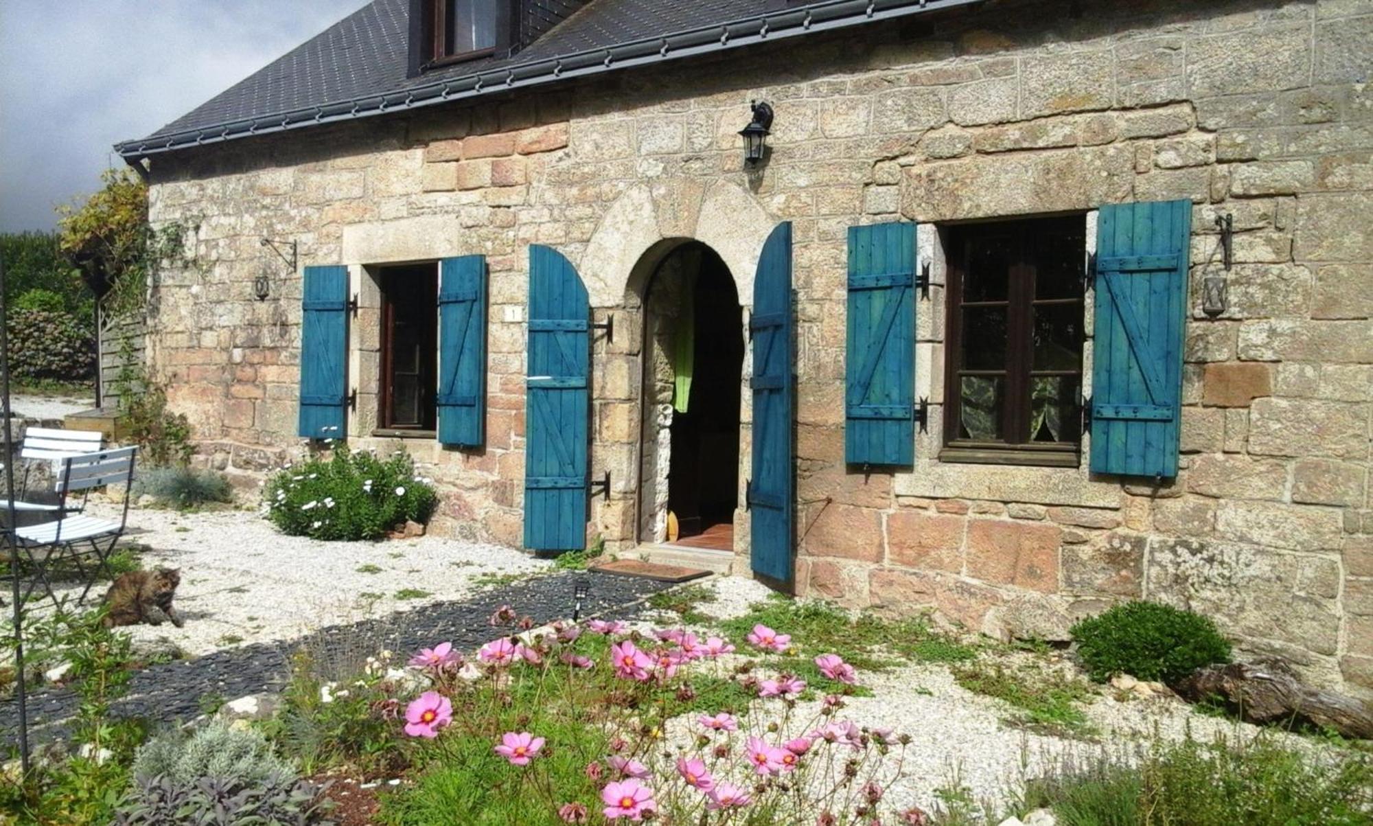 La Fontaine Airmeth Bed and Breakfast Ploërdut Exterior foto